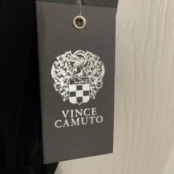 Vince Camuto Black Maxi dress with gold embellishment - Picture 7 of 7